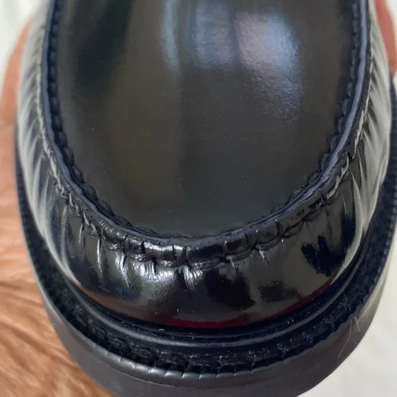 NWOB Men’s Cole Haan Pinch Prep Penny Loafer In Brush-off Black Size 9.5. - Picture 8 of 10